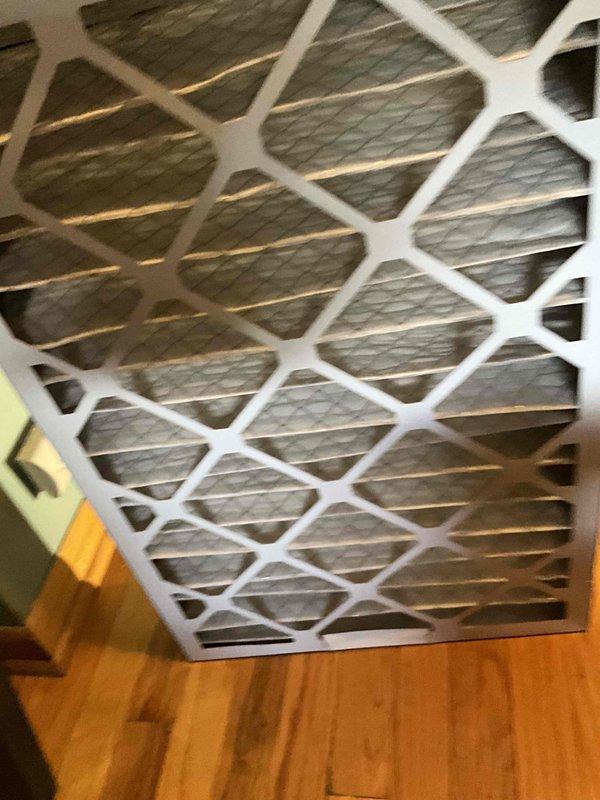 Completed heat exchanger replacement on residential furnace system and performed comprehensive tune-up following the repair work. Return visit was made to finalize all service work, with replacement part having been staged at headquarters prior to installation. System inspection revealed dirty air filter requiring attention, and post-installation testing confirmed proper operation with no refrigerant line issues or abnormal frost accumulation.