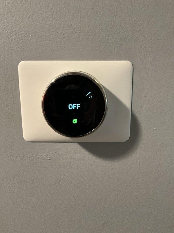 Responded to no cooling call and found thermostat set to fan-only mode rather than cooling mode. Corrected thermostat settings to restore proper cooling operation and replaced air filter per client request. Verified air handler unit in attic was functioning properly with all electrical connections secure and blower motor operating as designed.