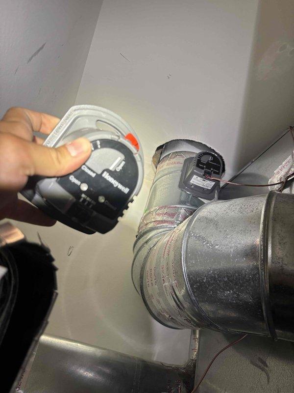 Replaced defective zoning damper actuator in the HVAC zoning system to restore proper zone control functionality. Part was staged at headquarters prior to service call, allowing for efficient replacement and immediate system restoration.