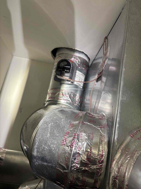 Replaced defective zoning damper actuator in the HVAC zoning system to restore proper zone control functionality. Part was staged at headquarters prior to service call, allowing for efficient replacement and immediate system restoration.