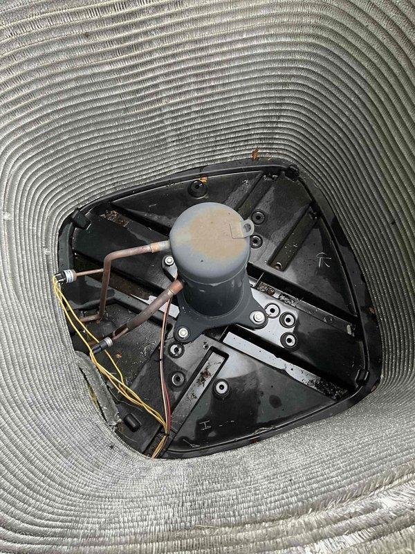 Completed comprehensive BFMA tune-up service including both air conditioning and furnace inspection on 4-year-old equipment. Inspected blower motor assembly, ductwork connections, and electrical wiring for proper operation. Identified significant frost accumulation on outdoor condenser coil fins, indicating potential refrigerant issue or restricted airflow requiring further diagnosis and correction to restore proper system function.