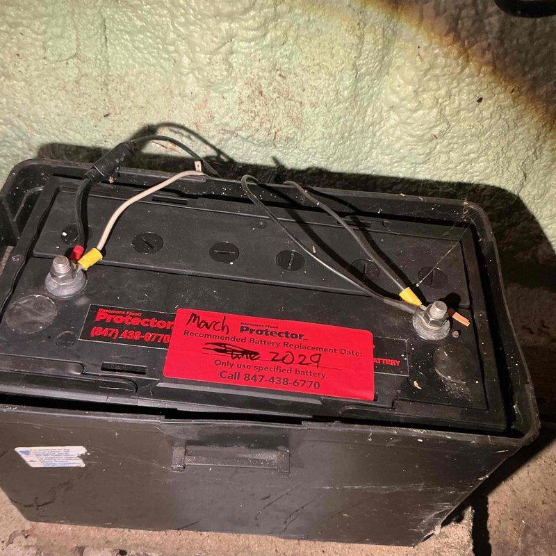 Completed comprehensive furnace tune-up on 1+ year old equipment, arriving after 12:30 PM per customer scheduling requirements. Performed standard maintenance procedures including inspection of all system components, verified proper operation of "The Protector" signal sensor monitoring device with reset and alarm functions, and confirmed backup battery power supply with replacement date marked for 2029. All safety controls, wiring connections, and PVC condensate drainage components inspected and found in satisfactory operating condition.