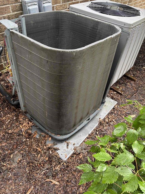 Completed comprehensive BFMA tune-up service on residential HVAC system including both air conditioning and furnace components. Performed full inspection and maintenance on dual outdoor AC condensing units, checking refrigerant levels, electrical connections, contactor operation, and capacitor function. Cleaned condenser coils, verified proper airflow, and tested system performance under load. Inspected furnace components including heat exchanger, burner assembly, flame sensor, and ignition system. Changed air filter, lubricated blower motor, tested safety controls, and verified proper combustion and venting. All equipment operating within manufacturer specifications with no deficiencies noted.