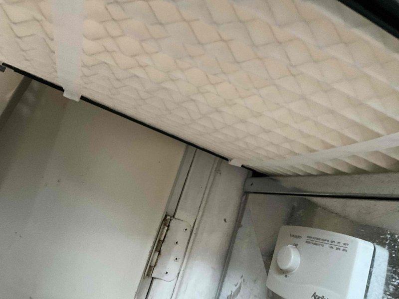 Completed comprehensive BFMA tune-up service on residential furnace and humidifier system located in utility closet. Performed full furnace inspection including burner assembly, heat exchanger, blower motor, and gas connections; verified proper operation and safety controls. Serviced humidifier unit with #10 pad replacement, checked water supply line, and confirmed proper humidity output and drainage function.