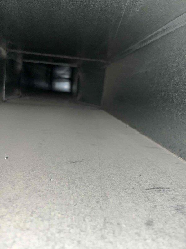 Completed comprehensive duct cleaning system service per September special promotion. Removed substantial accumulation of dust and debris from HVAC ductwork and air handling components, including heavy buildup on interior duct surfaces, blower assembly, and supply plenum areas. System thoroughly cleaned and restored to optimal airflow condition.