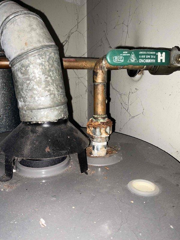 Completed comprehensive BFMA furnace tune-up on 6-year-old heating system, arriving after 4 PM per customer request. Performed full system inspection, combustion analysis showing 0 ppm carbon monoxide at time of testing, and verified safe operation of all heating components. Noted existing corrosion on copper water piping connections and recommended monitoring for potential future maintenance needs.
