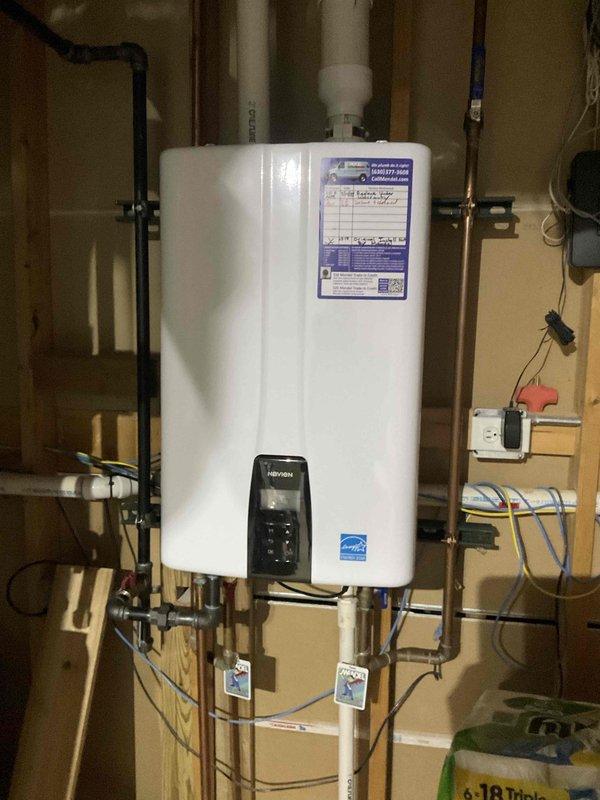Completed comprehensive BFMA tune-up on 9-year-old furnace system including full furnace maintenance, humidifier service, and semi-annual filter replacement. Performed standard diagnostic checks, cleaned and inspected all furnace components, serviced humidifier unit, and installed new air filter to ensure optimal system performance for the heating season. All equipment tested and operating within manufacturer specifications upon completion.