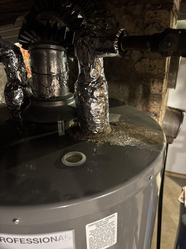 Completed comprehensive BFMA tune-up service on residential HVAC system including two furnace maintenance procedures. Upon inspection using borescope camera equipment, discovered significant frost and ice accumulation on interior evaporator coil surfaces, indicating potential airflow restriction or refrigerant system issues requiring further evaluation. Performed standard preventive maintenance protocols, inspected all accessible mechanical components including water heater and associated piping systems, and documented equipment condition with thermal imaging for customer records.