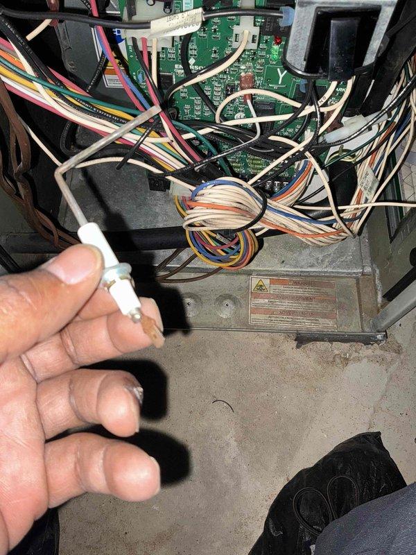 Completed comprehensive BFMA tune-up on 10+ year old furnace system during afternoon service window. Performed thorough inspection of furnace control board, wiring harness, and electrical components including fuse inspection and replacement as needed. Verified proper operation of transformer, tested all safety systems, and documented equipment condition with two Bradford White water heaters present in mechanical room for reference.