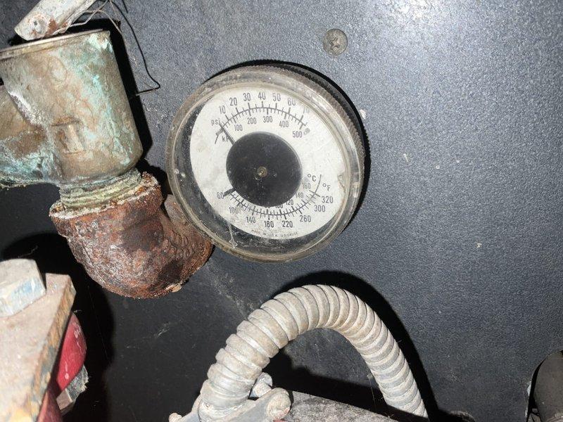 Responded to no-heat call for residential boiler system. Upon arrival, performed comprehensive diagnostic inspection of heating equipment and associated components. Evaluated boiler unit, examined temperature and pressure gauges, inspected copper supply piping showing advanced corrosion and oxidation, and assessed venting system condition. Checked electrical connections, thermostat operation, and fuel supply. No operational faults were identified during testing, and unit functioned properly upon inspection. Documented equipment age and overall condition through photographic records. Given the visible deterioration of piping components and the age of the existing boiler system, provided client with replacement options and recommendations for upgrading to more efficient equipment to prevent future service issues.