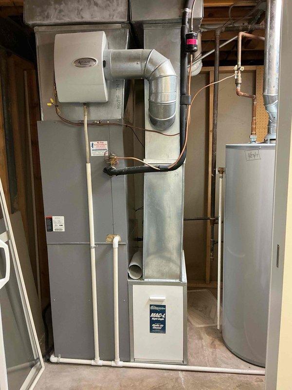 Performed comprehensive duct cleaning service for residential HVAC system. Cleaned all accessible ductwork throughout the home, including main trunk lines and branch ducts servicing upper and lower levels. Inspected furnace unit and verified proper system operation upon completion.