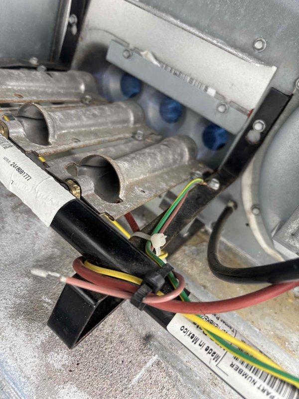 Returned to commercial location to complete gas valve replacement on HVAC heating unit. Retrieved pre-staged gas valve from headquarters and proceeded with installation. Removed failed gas valve assembly from burner manifold, disconnected all electrical connections including thermostat wiring and limit switch circuits. Installed new gas valve, reconnected all wiring per manufacturer specifications, and verified proper positioning of ON/OFF/pilot settings. Tested burner ignition sequence, confirmed flame proving operation, and verified proper gas flow to all burner tubes. System restored to full operational status with all safety controls functioning correctly.