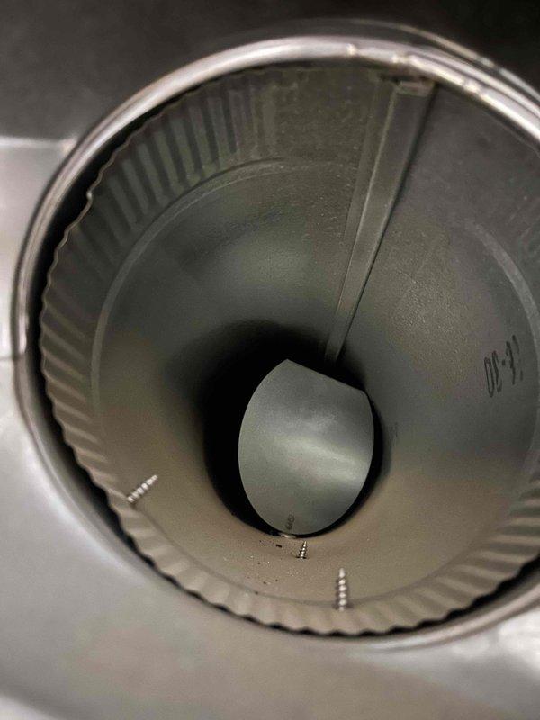 Performed comprehensive duct cleaning service on residential HVAC system. Thoroughly cleaned interior ductwork, removing accumulated dust, lint, and debris buildup from ribbed metal ventilation pipes and blower wheel assembly. System airflow restored to optimal performance with all components left in clean, functional condition.