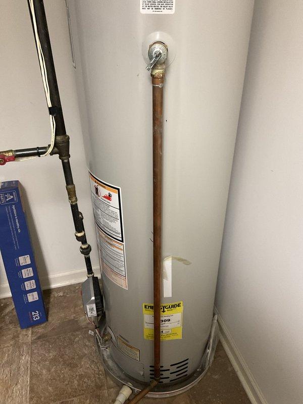 Completed annual BFMA tune-up on 3-year-old furnace and water heater with no reported issues. Performed comprehensive inspection of furnace burner assembly, confirmed proper ignition with clean blue flames across all burner ports, verified electrical connections and wiring integrity, and inspected blower motor housing. Inspected water heater including pressure relief valve, supply connections, and copper piping, confirming all components operating within normal parameters.
