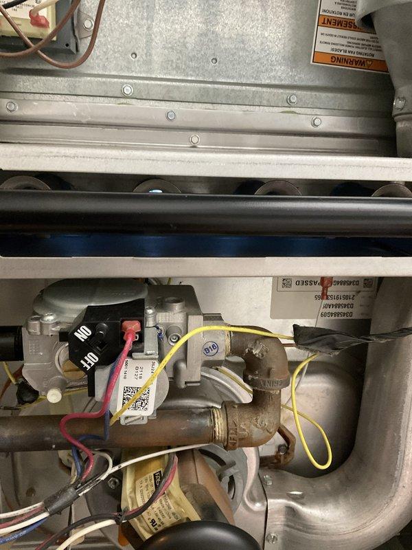 Completed comprehensive BFMA tune-up on residential gas furnace system aged 4+ years. Performed thorough inspection of all internal components including gas valve assembly, ignition system, blower motor, and electrical connections. Verified proper operation of all safety controls, cleaned burner assembly, tested gas pressure, and confirmed efficient system performance with no issues found.