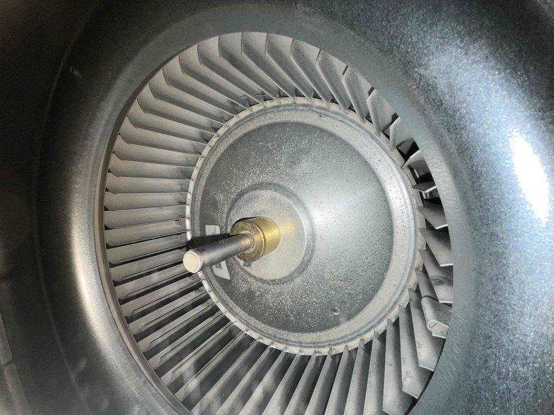 Completed comprehensive BFMA tune-up on residential furnace system with equipment age of 4+ years. Performed full inspection of blower assembly, confirming proper operation of centrifugal fan wheel with all blades intact and free of debris accumulation. Verified system components, documented equipment condition with photos, and ensured all mechanical systems operating within manufacturer specifications.