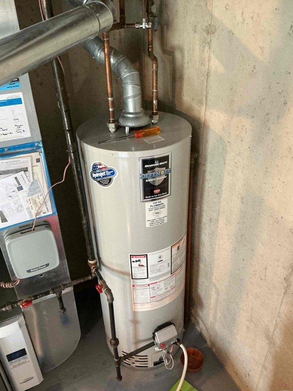 Completed comprehensive BFMA tune-up service on 7-year-old furnace and humidifier system. Performed thorough inspection of heating equipment, cleaned and adjusted burner assembly, checked all electrical connections and safety controls, tested thermostat operation, and serviced humidifier including pad inspection and water flow verification. All components found operating within manufacturer specifications with no immediate repairs required.