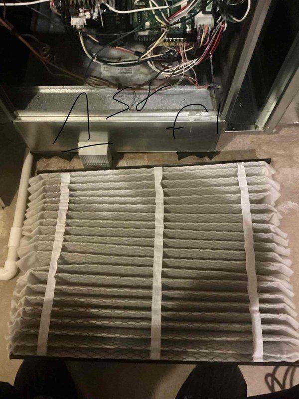 Completed annual preventive maintenance and tune-up on dual Lennox furnace systems installed in 2022. Performed comprehensive inspection of both heating units, including evaluation of internal components, wiring connections, control boards, and air filtration systems. Documented existing filter condition showing normal dust accumulation from regular operation, verified proper wire management and electrical connections throughout both units, and confirmed all mechanical components were functioning within manufacturer specifications for the upcoming heating season.