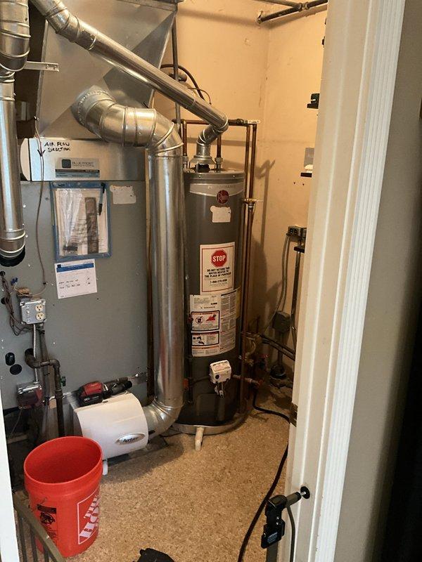 Removed and disposed of existing kitchen faucet and successfully installed client-provided replacement unit. Performed water heater flush service to remove sediment buildup and maintain system efficiency. All plumbing connections tested and verified leak-free, with one-year labor warranty provided on installation work.