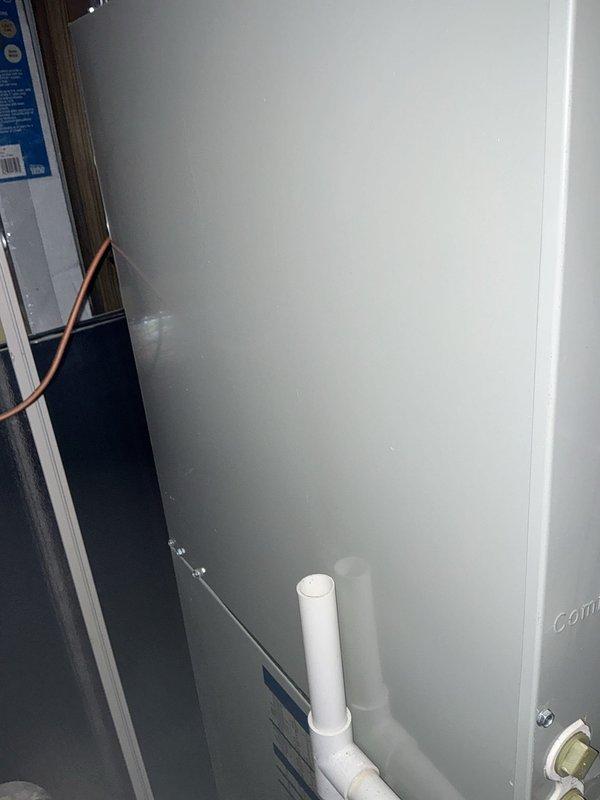 Responded to no-heat call where technician identified a cracked heat exchanger requiring system replacement. Conducted on-site evaluation of existing Trane furnace installation with integrated humidifier system in residential basement location. Documented current equipment configuration including PVC venting, humidification components, and associated ductwork to prepare comprehensive replacement proposal for homeowner review.