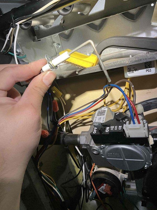 Completed comprehensive BFMA tune-up service on 10+ year old furnace system during morning appointment window. Performed full system inspection including heat exchanger evaluation, gas valve assembly verification, electrical component testing with temperature sensors, and blower motor assessment. All wiring connections, safety controls, and mechanical components inspected and found operating within normal parameters; humidifier service included in maintenance protocol.