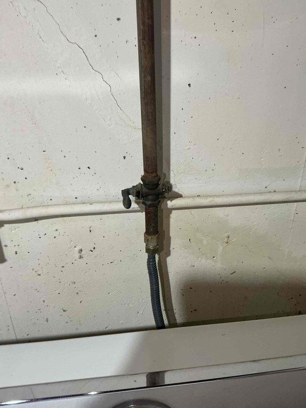 Performed a complete furnace tune-up, including inspection of the blower motor, wiring, and cabinet interior, and installed the client-supplied filter. Inspected the humidifier supply line, valve, and flexible hose connection. Noted residue staining on the cabinet floor panel and surface discoloration near the humidifier supply, which may indicate mineral buildup or a minor moisture source; recommend monitoring for leaks.