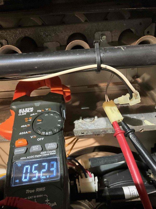 Performed a comprehensive tune-up on an 11-year-old furnace and humidifier, including inspection of the burner assembly, gas manifold, and blower compartment, and electrical testing of the control wiring and connections with a digital clamp meter. Verified the tankless water heater, venting, and copper supply piping were in good condition with no visible damage, rust, or leaks, and confirmed the service log was updated. Equipment was left operating properly.