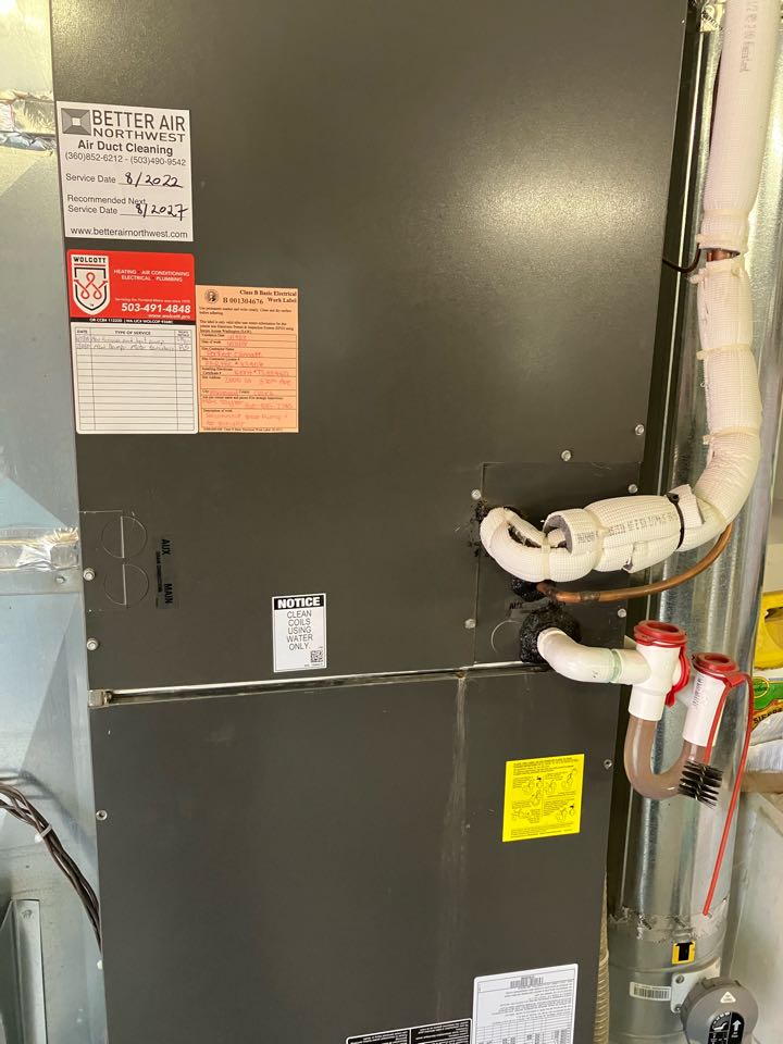 Washougal. Maintenance. Air handler. Lennox.