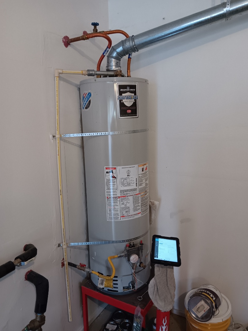 Water heater plumbing hot water 