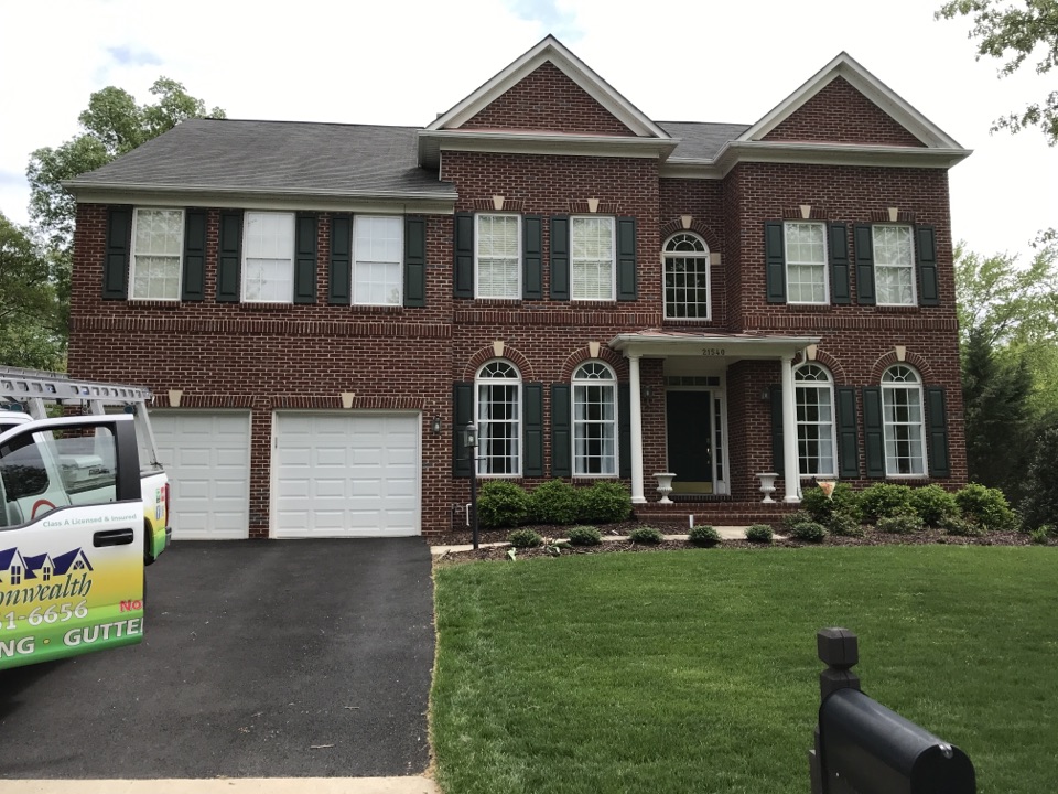 Broadlands, VA - Gave customer an estimate for a complete roof replacement using architectural shingles also a complete gutter and downspout replacement using 6 inch gutters Broadlands, VA - Gave customer an estimate for a complete roof replacement using architectural shingles also a complete gutter and downspout replacement using 6 inch gutters