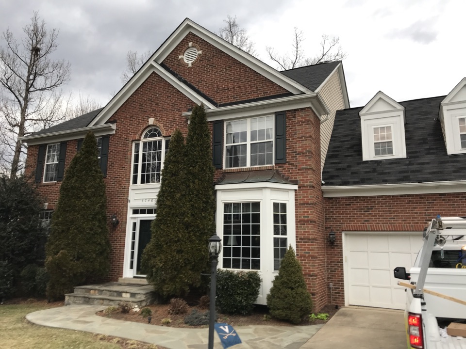 Sterling, VA - Gave customer an estimate for a complete roof replacement Sterling, VA - Gave customer an estimate for a complete roof replacement