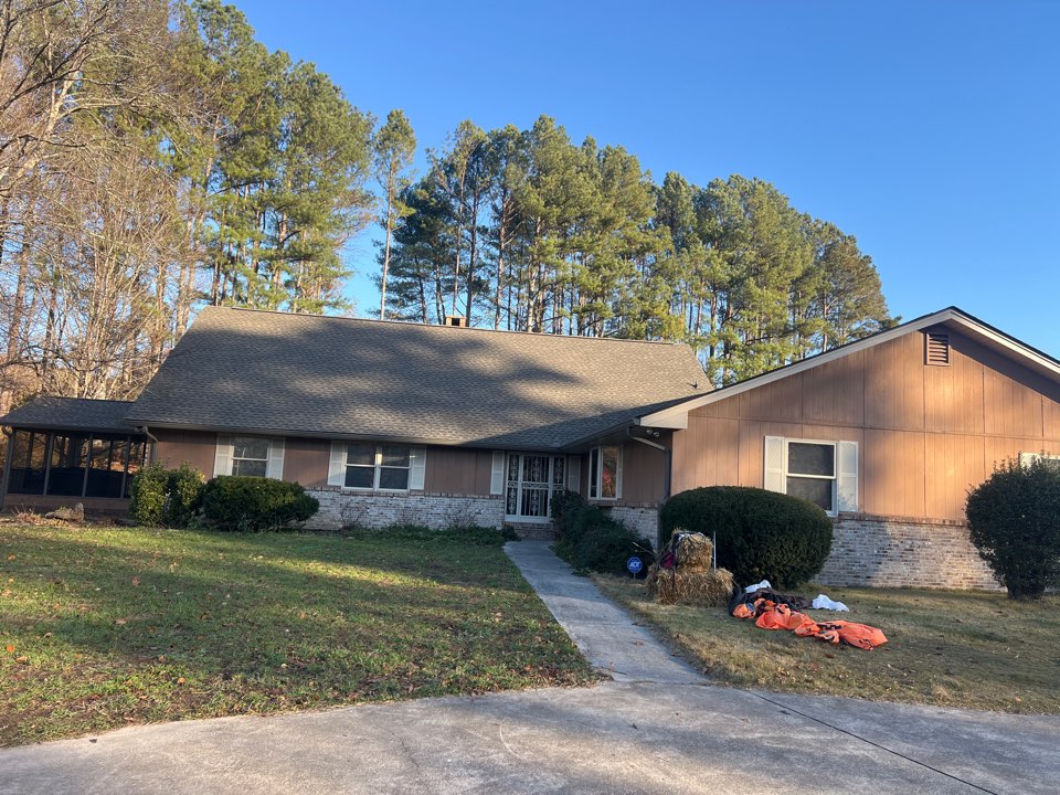 Roof replacement, soffit and gutters