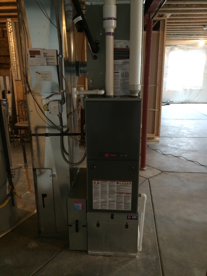 Installing Trane Furnace and AC