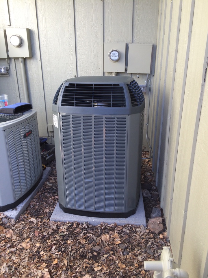 Installing a Trane furnace and air conditioner 