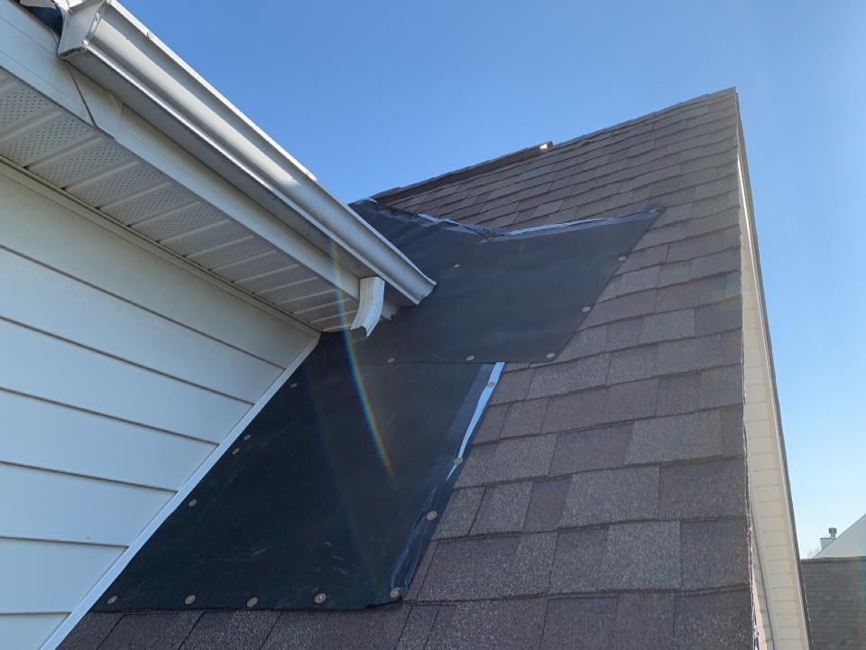 Indianapolis, IN - Tarp installed Indianapolis, IN - Tarp installed