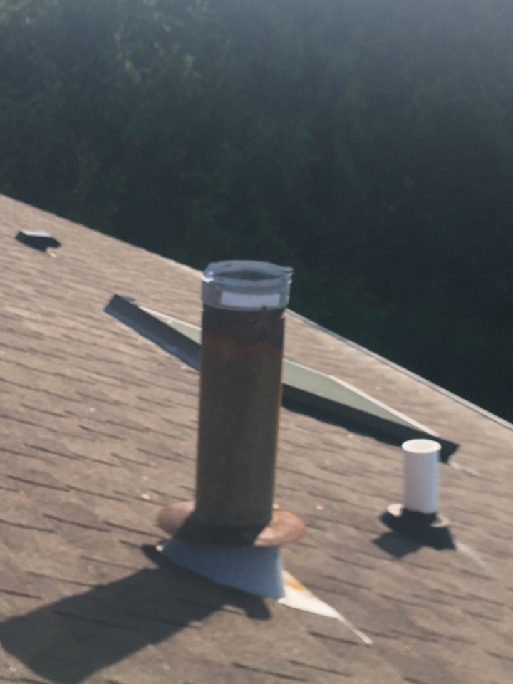 Carmel, IN - Possible hail damage to roof after storm. Providing a free estimate to check for any damaged shingles. Carmel, IN - Possible hail damage to roof after storm. Providing a free estimate to check for any damaged shingles.