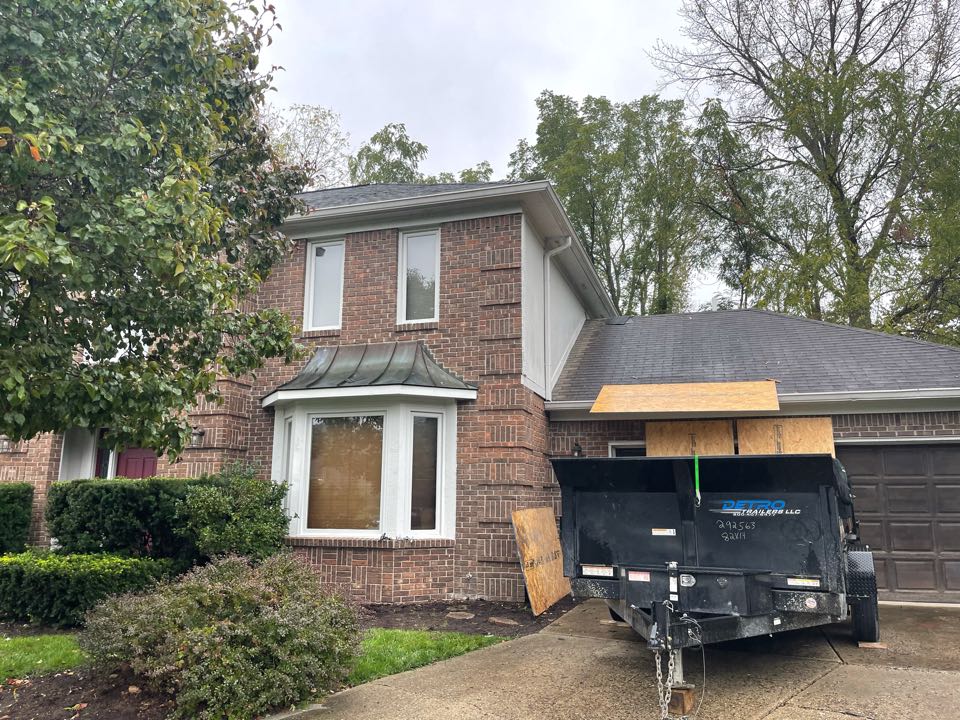 Indianapolis, IN - New roof being installed Indianapolis, IN - New roof being installed