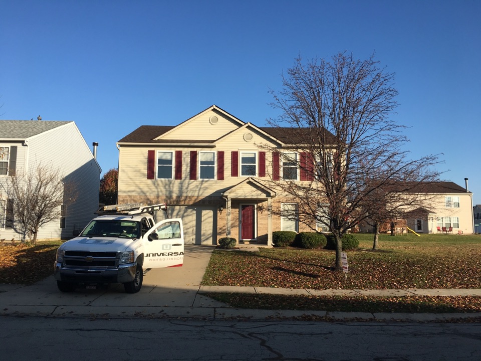 Fishers, IN - New roof / roof replacement shingle color bark wood Fishers, IN - New roof / roof replacement shingle color bark wood