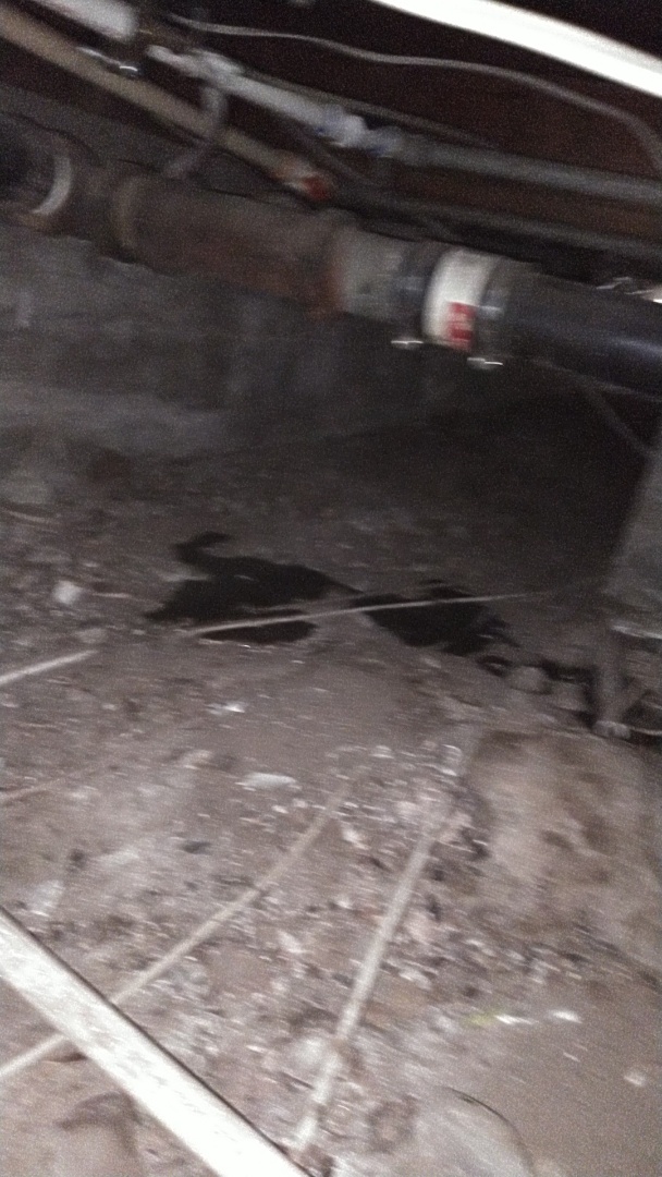 Leaking drains under home