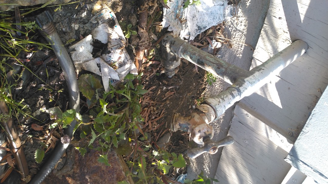 Replaced 3/4 male hose bibe 