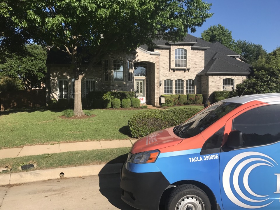 Flower Mound, TX - System estimate Customer has a leak in ac system coil. Inspected the complete system and gave customer a quote on a new 4 ton Lennox two speed and single speed, 16 seer system after completing a manual J heat load calculation that measures the exact size system needed for the home based on windows, doors, insulation, and even the direction the home faces. Flower Mound, TX - System estimate Customer has a leak in ac system coil. Inspected the complete system and gave customer a quote on a new 4 ton Lennox two speed and single speed, 16 seer system after completing a manual J heat load calculation that measures the exact size system needed for the home based on windows, doors, insulation, and even the direction the home faces.