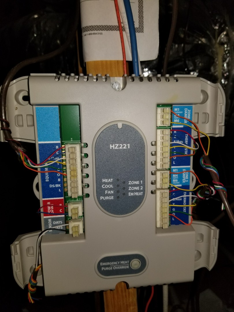 Allen, TX - Came out to diagnose a No cool on Sunday realized whole neighborhood was out then coworker came out to the neighbors house same problem. He bypassed had board and order a newHoney Well hz221. I received board on Tuesday I rushed over to install new board is running fine by zone 2 damper is malfunctioning. Finding every option and solution for customer. Allen, TX - Came out to diagnose a No cool on Sunday realized whole neighborhood was out then coworker came out to the neighbors house same problem. He bypassed had board and order a newHoney Well hz221. I received board on Tuesday I rushed over to install new board is running fine by zone 2 damper is malfunctioning. Finding every option and solution for customer.
