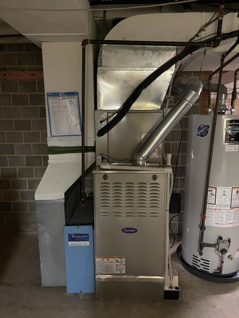 I installed a Carrier 13 SEER 3 Ton Air Conditioner and a Carrier 80% 90,000 BTU Gas Furnace. I cycled and monitored the systems and they are both operational at this time.