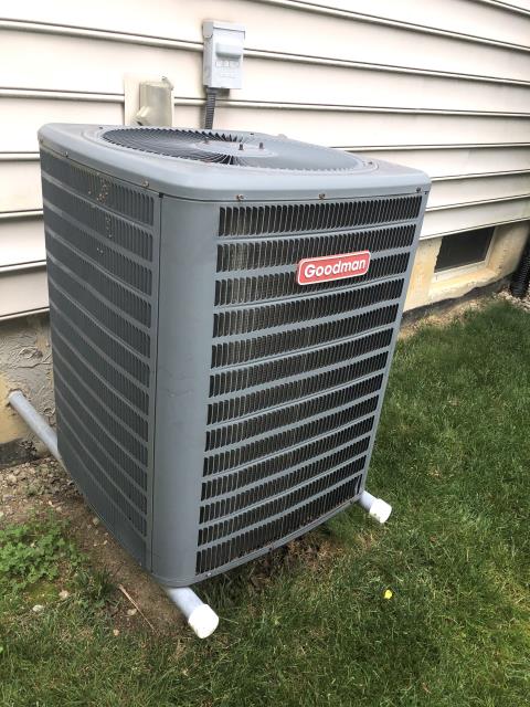 I completed a diagnostic on a Goodman system. I found the damper motor for downstairs is bad, so I disconnected the motor and forced it open while the customer decides on what he wants to do.