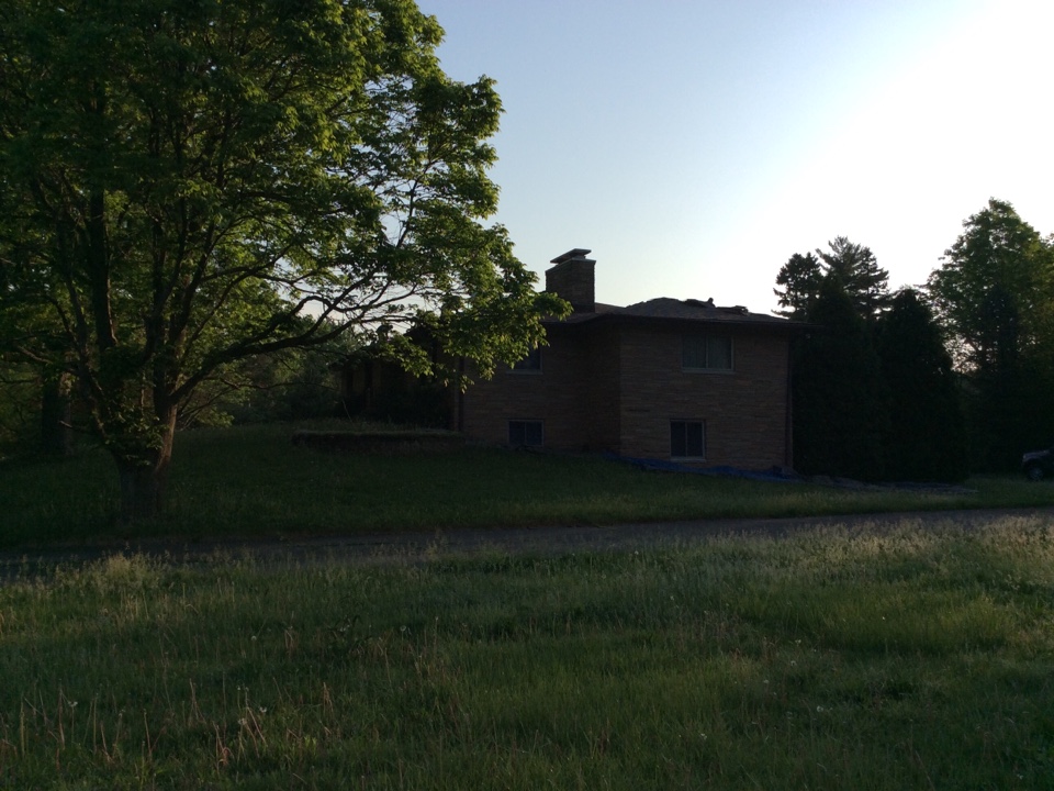 Indianapolis, IN - Here installing a new Owens Corning Oakridge Driftwood shingle roof. Indianapolis, IN - Here installing a new Owens Corning Oakridge Driftwood shingle roof.