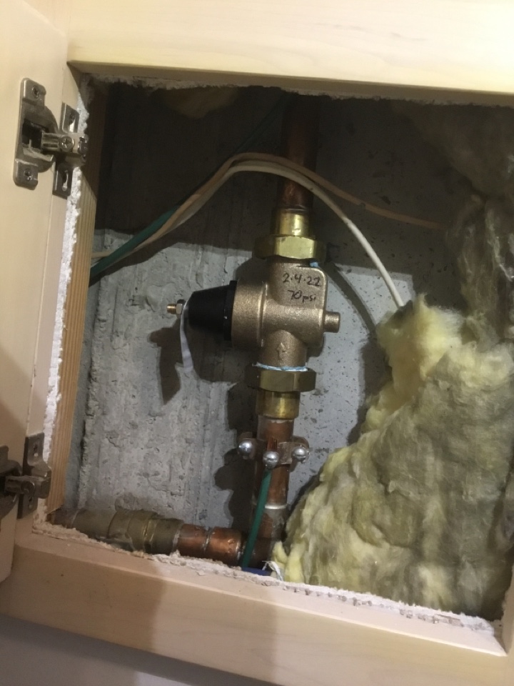 Pressure Regulating Valve (PRV) replacement and adjustment