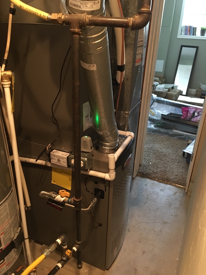 New Lennox furnace and air conditioner install 
