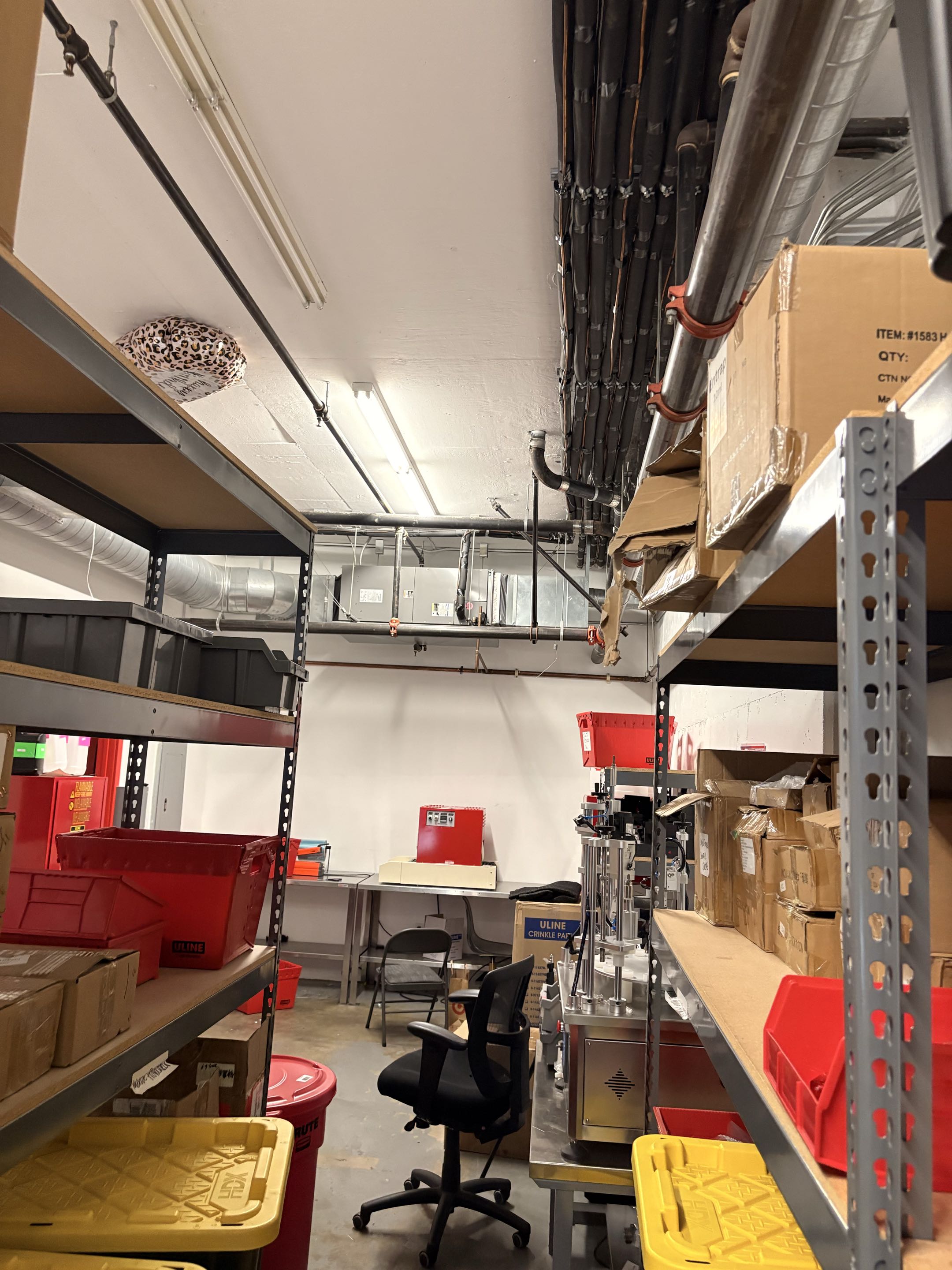 Deep clean commercial store condenser unit 