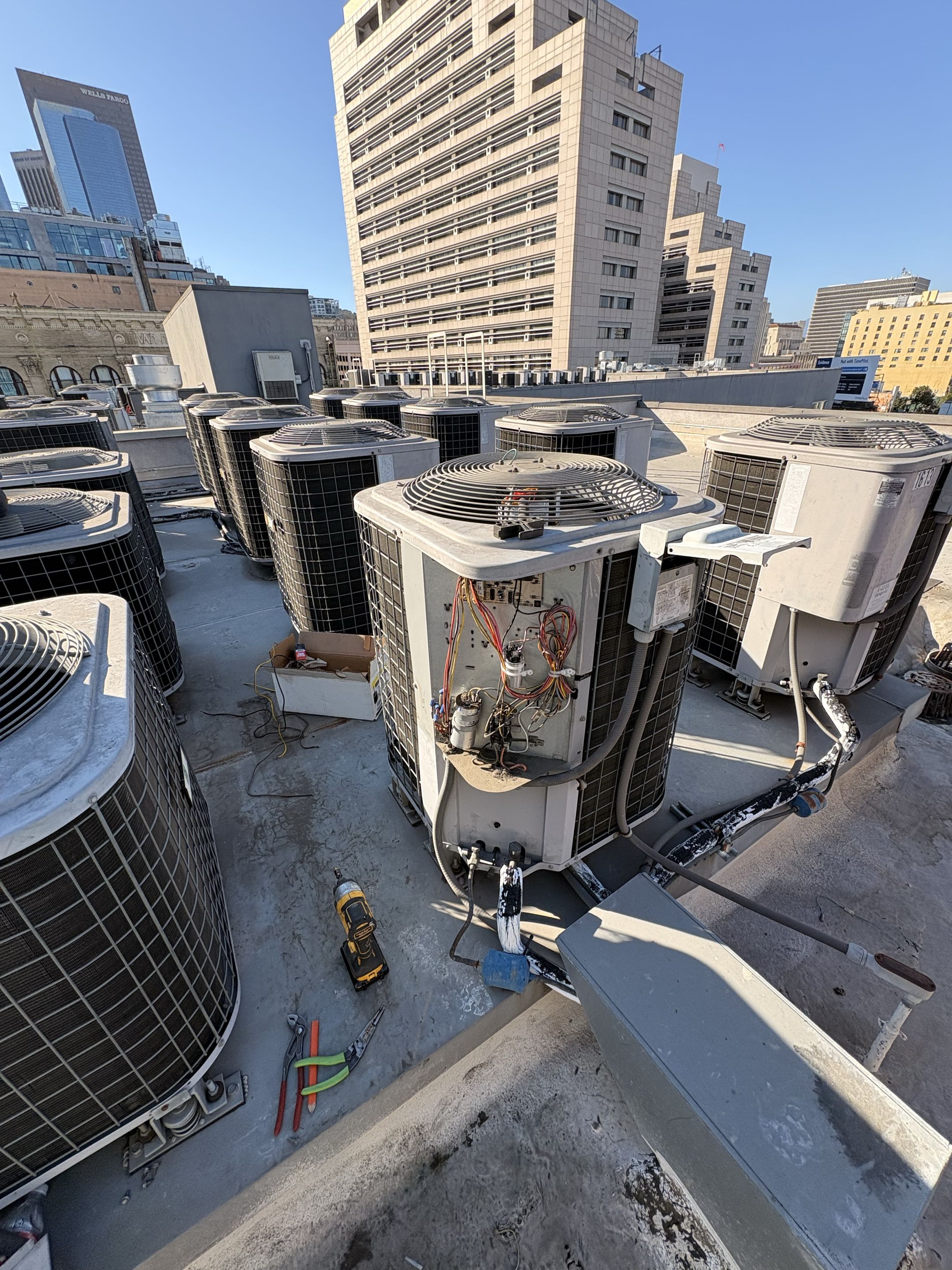 Commercial. Replace bad condenser unit