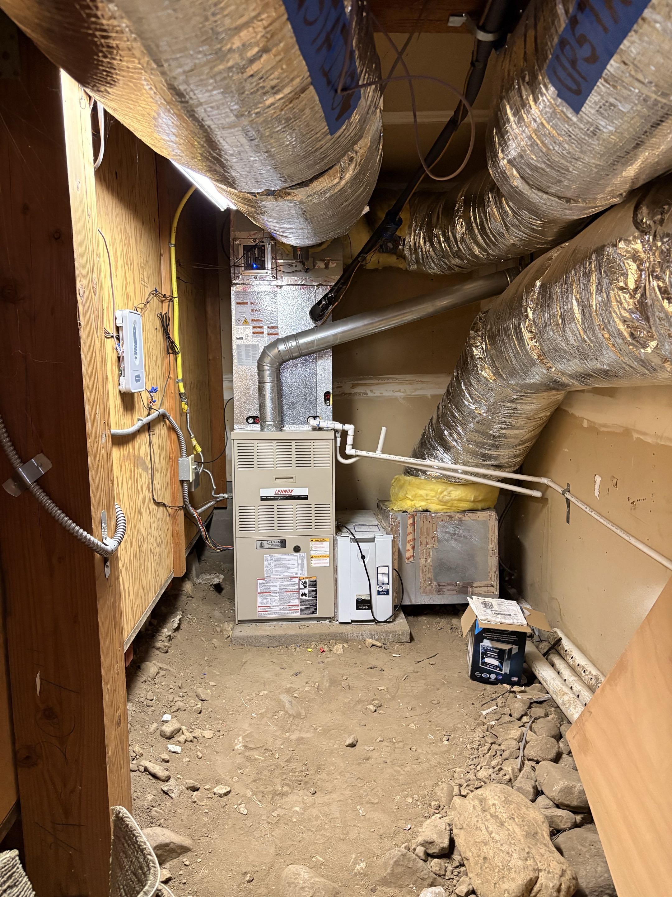 Install new thermostats. Zone controls. 